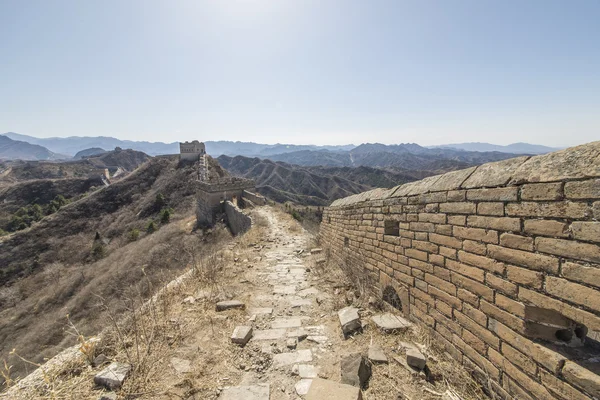 中国の壮大な万里の長城 — ストック写真