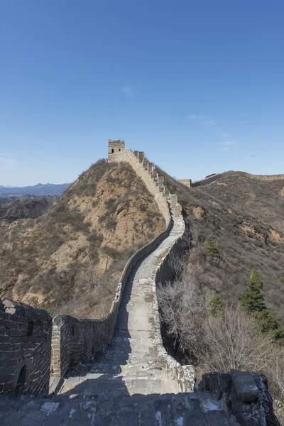 Majestätische Mauer aus Porzellan — Stockfoto