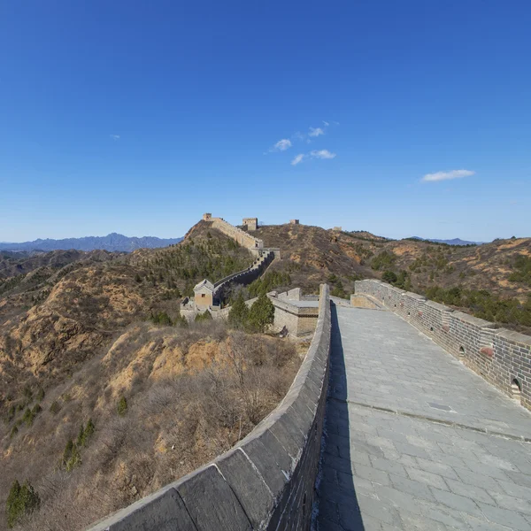 Majestueuse grande muraille de Chine — Photo