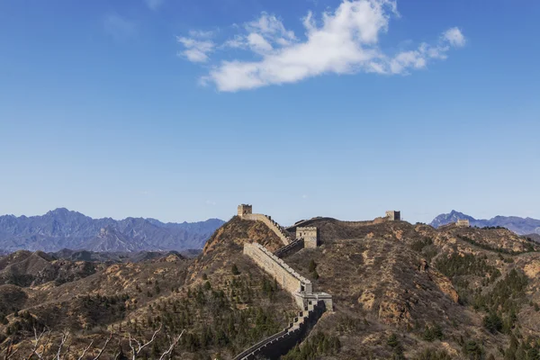 Majestoso grande parede de china — Fotografia de Stock