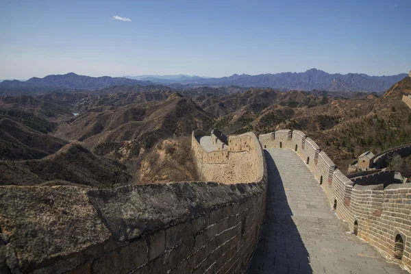 中国の壮大な万里の長城 — ストック写真