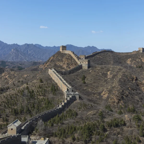 Majestueuse grande muraille de Chine — Photo