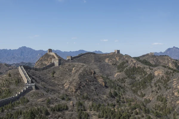 中国の壮大な万里の長城 — ストック写真