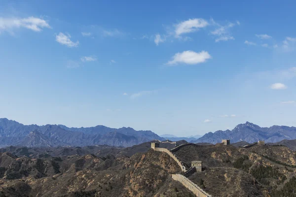 Majestuosa gran pared de china — Foto de Stock