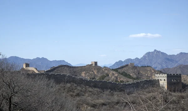 中国の壮大な万里の長城 — ストック写真