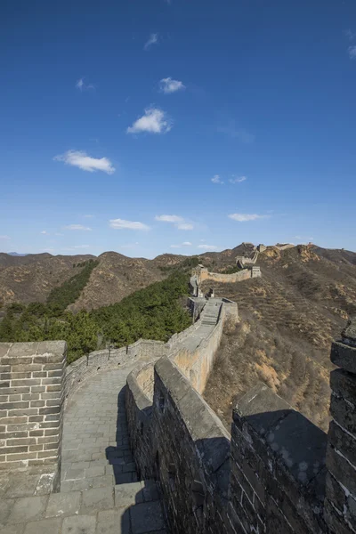 Majestic Great Wall of China — Stock Photo, Image