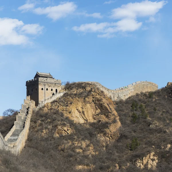 Majestueuse grande muraille de Chine — Photo