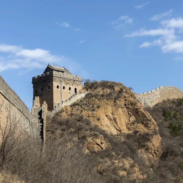 Majestosa Grande Muralha de Chin — Fotografia de Stock