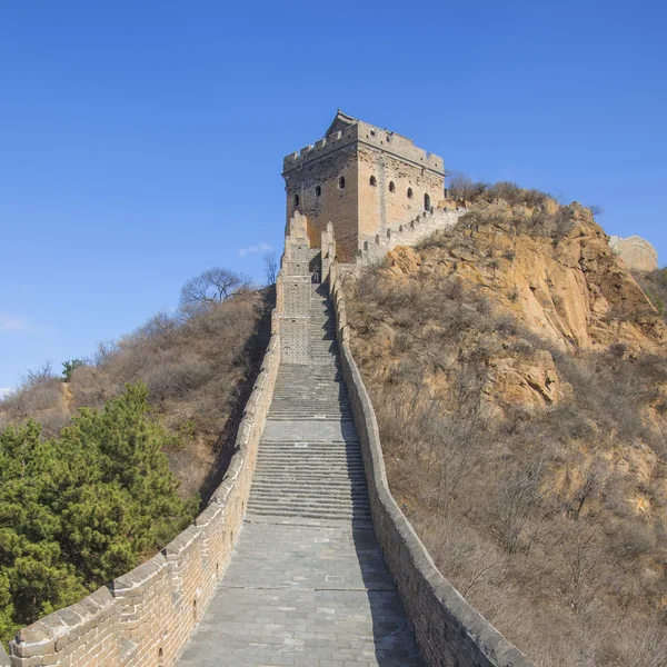 Majestosa Grande Muralha de Chin — Fotografia de Stock