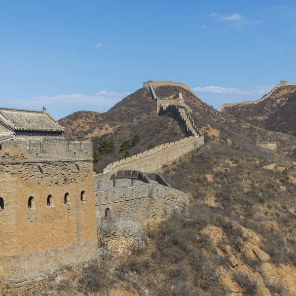 Majestosa Grande Muralha de Chin — Fotografia de Stock