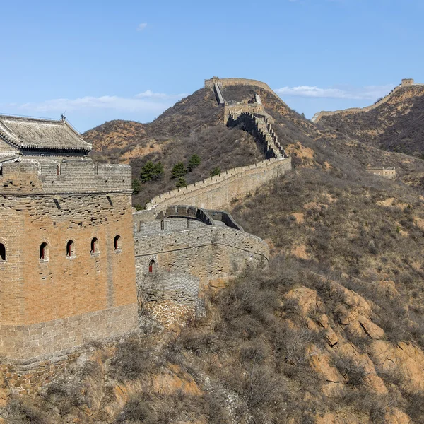 Majestosa Grande Muralha de Chin — Fotografia de Stock