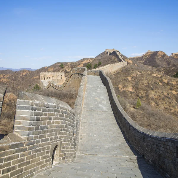 Majestosa Grande Muralha de Chin — Fotografia de Stock