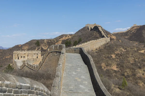 Majestosa Grande Muralha de Chin — Fotografia de Stock