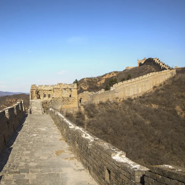 Majestosa Grande Muralha de Chin — Fotografia de Stock