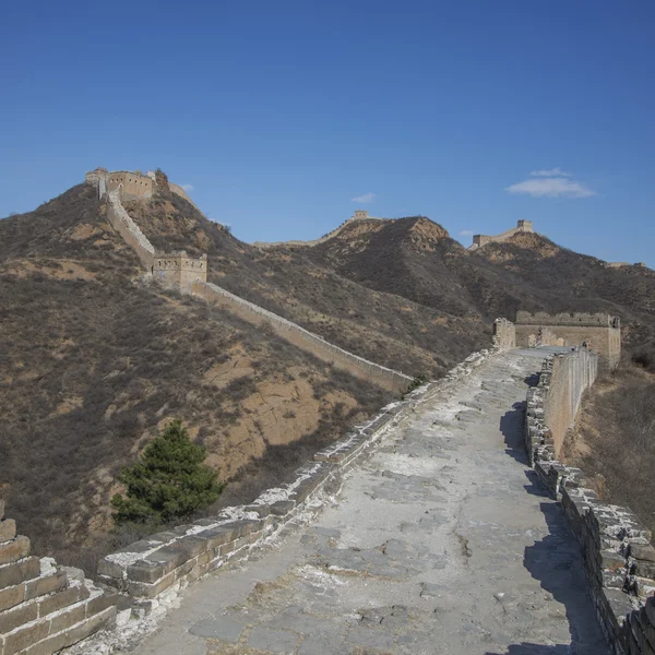 Majestosa Grande Muralha de Chin — Fotografia de Stock