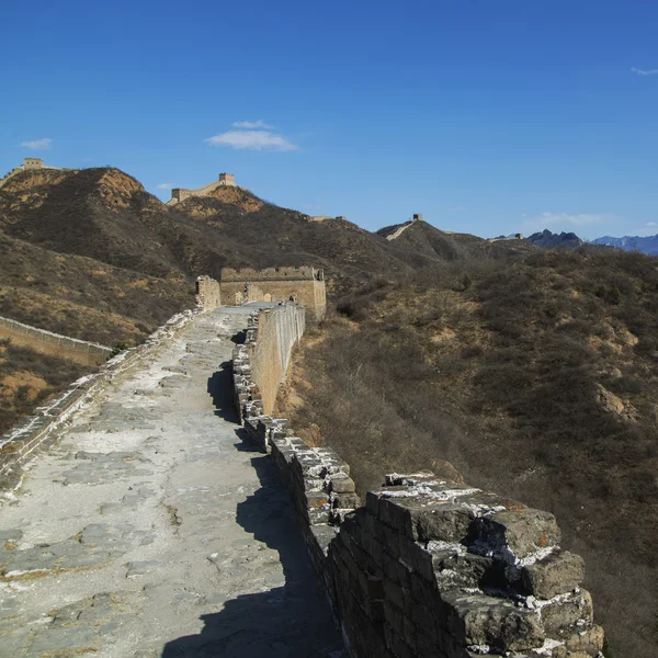 Majestosa Grande Muralha de Chin — Fotografia de Stock