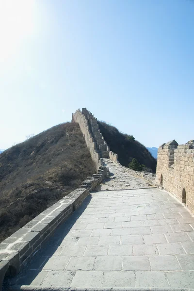 Majestatyczny Wielki Mur podbródka — Zdjęcie stockowe