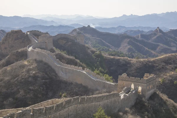 Majestuosa Gran Muralla de Chin —  Fotos de Stock