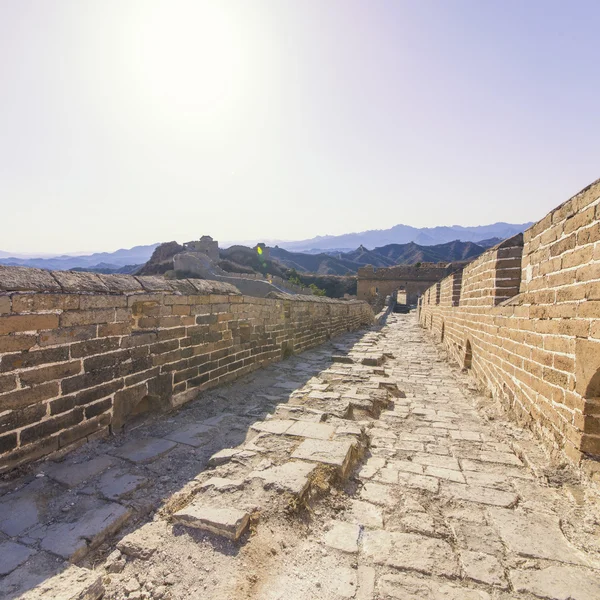 Majestosa Grande Muralha de Chin — Fotografia de Stock