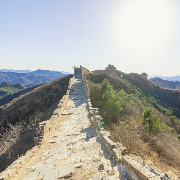 Majestuosa Gran Muralla de Chin —  Fotos de Stock