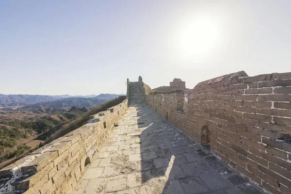 Majestosa Grande Muralha de Chin — Fotografia de Stock