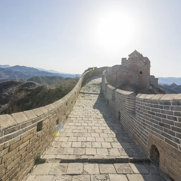 Majestätische große Kinn-Wand — Stockfoto