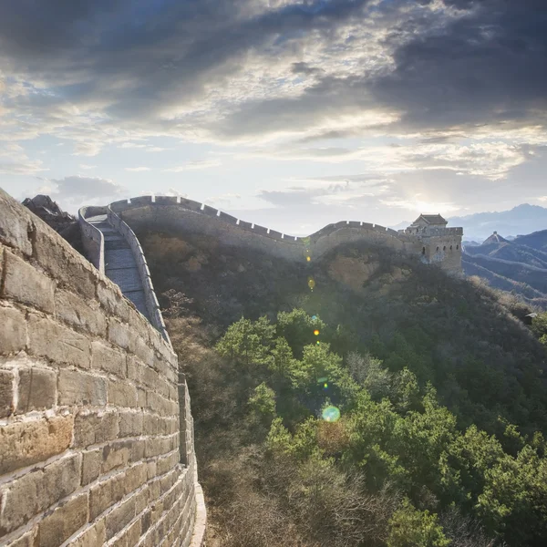 中国の壮大な万里の長城 — ストック写真