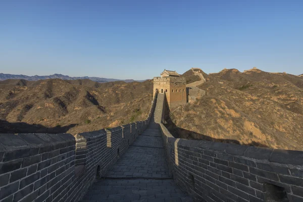 Majestoso grande parede de china — Fotografia de Stock