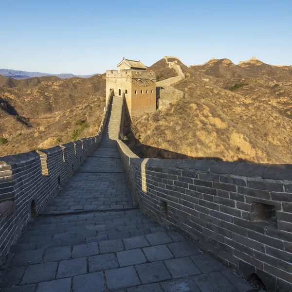 Majestueuze grote muur van China — Stockfoto