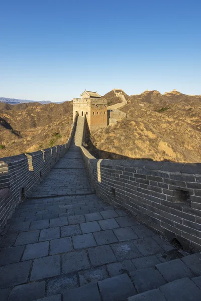 Majestoso grande parede de china — Fotografia de Stock