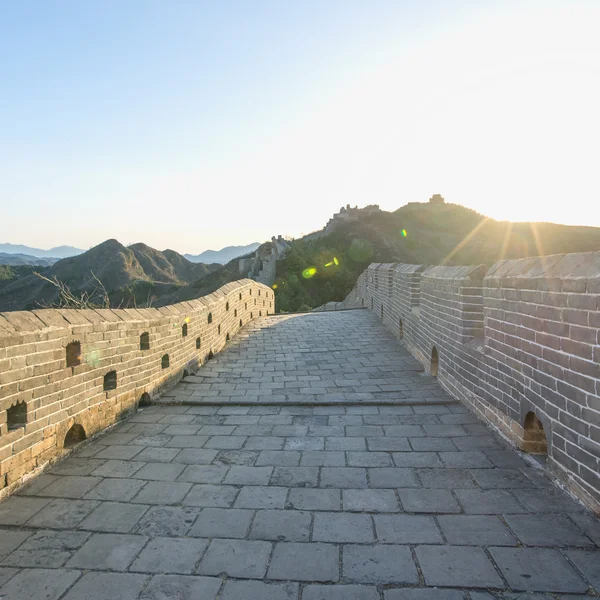 Majestueuse grande muraille de Chine — Photo