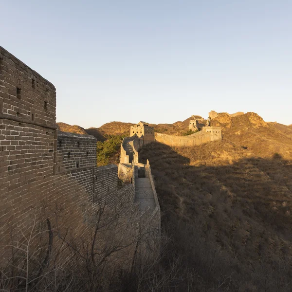 Majestueuze grote muur van China — Stockfoto