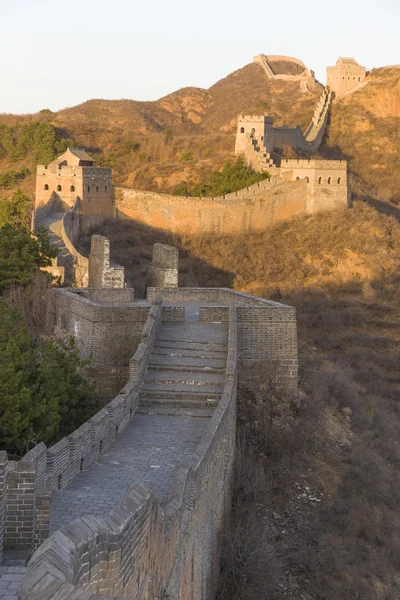 Majestueuse grande muraille de Chine — Photo