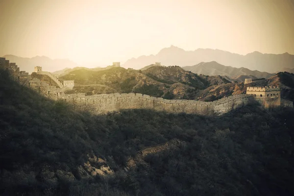 Majestic Great Wall of China — Stock Photo, Image