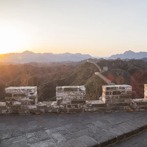 Majestic Great Wall of China — Stock Photo, Image