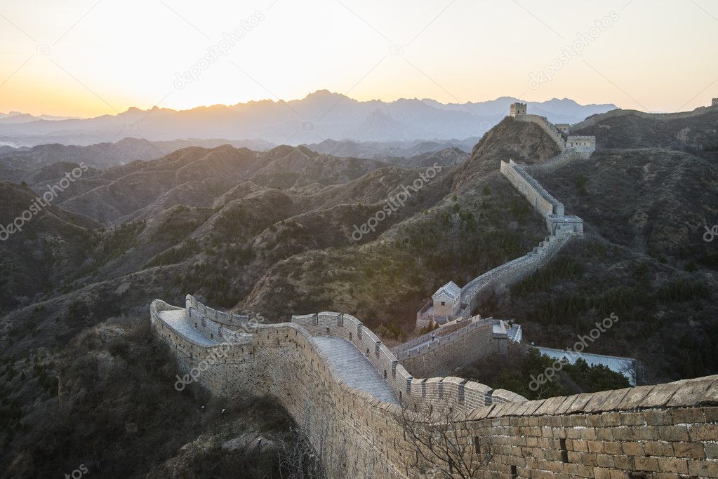 Majestic Great Wall of China