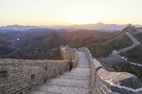 Majestueuse grande muraille de Chine — Photo