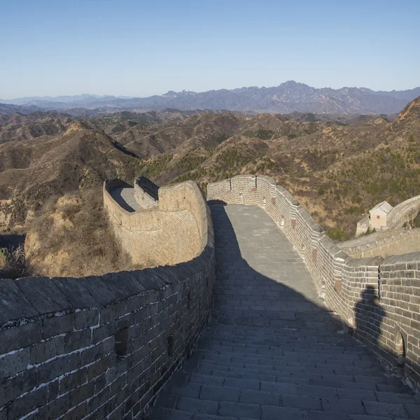 Majestueuse grande muraille de Chine — Photo