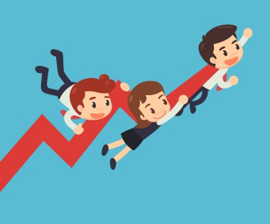 Arkadaş grubu süper iş adamı.