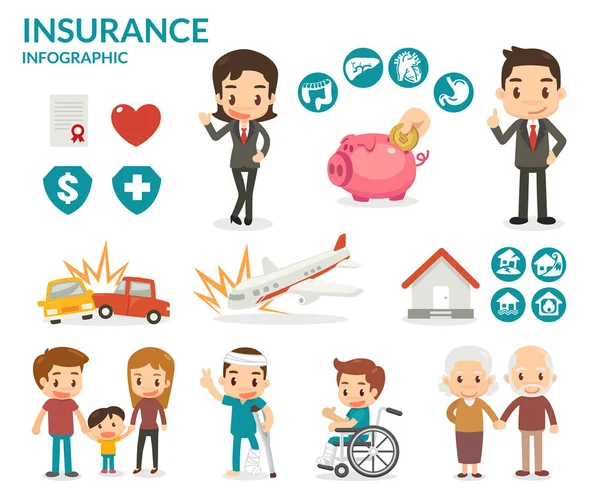 Insurance business. Life safety. — Stock Photo, Image