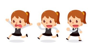 Eylemler küçük işkadını karakter kümesi. Toz ol.