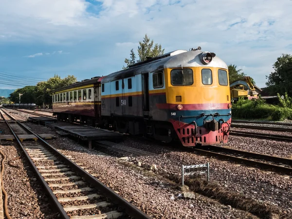eski vintafe Tay tren demiryolu