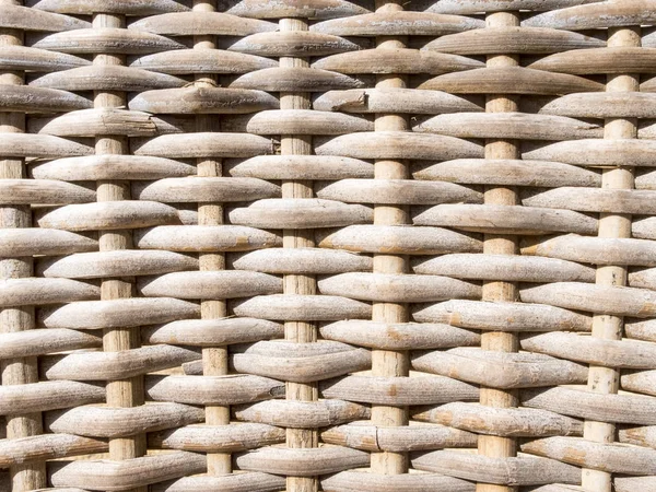 Close-up de saco de vime — Fotografia de Stock