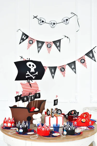 pirate Party. Decorations for birthday