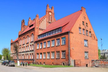 Gusev agro üniversite Neo-Gotik tarzda inşa edilmiş bina