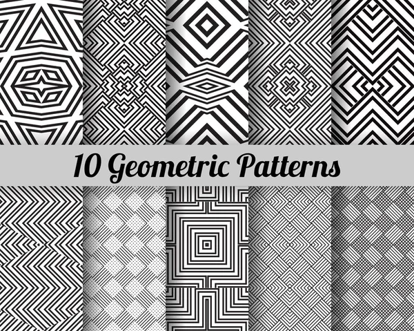 10 geometricpatterns kümesi