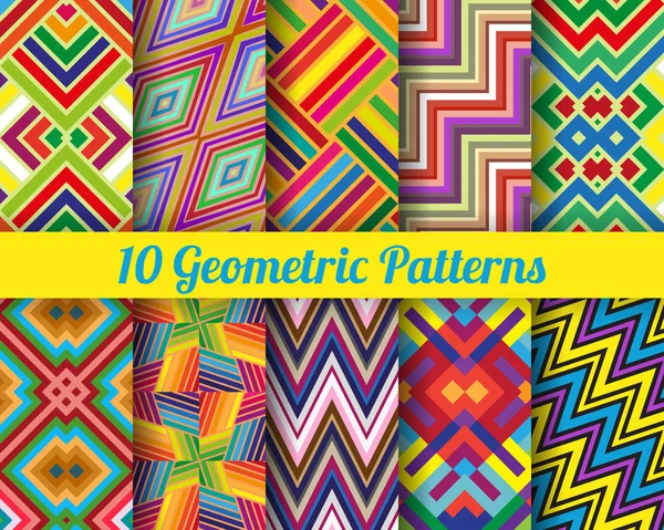 10 geometricpatterns kümesi