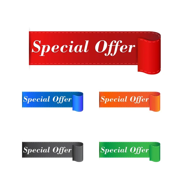 Special offer sticker. Label vector illustration on white background — Stock Vector