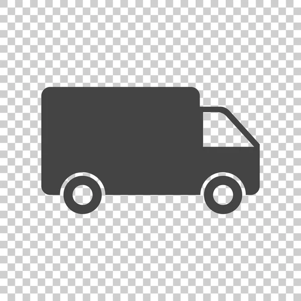 LKW, Auto Vektor Illustration. schnelle Lieferservice Versand-Symbol. einfaches flaches Piktogramm für Geschäfts-, Marketing- oder mobiles App-Internetkonzept — Stockvektor