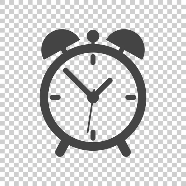 Icono del reloj, diseño plano. Ilustración vectorial sobre fondo aislado . — Archivo Imágenes Vectoriales